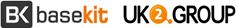 BaseKit and UK2Group logo BaseKit and UK2Group logo
