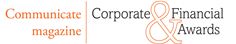 Corporate & Financial Awards logo Corporate & Financial Awards logo