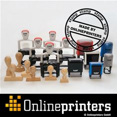Stamp selection in the online shop Stamp selection in the online shop