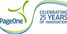 PageOne's 25th anniversary logo PageOne's 25th anniversary logo