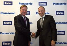 Serge Van Herck (Newtec) and Paul Margis (Panasonic Avionics Corporation) Serge Van Herck (Newtec) and Paul Margis (Panasonic Avionics Corporation)