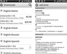 ABBYY Lingvo Dictionaries for Android - Screenshot 1 ABBYY Lingvo Dictionaries for Android - Screenshot 1