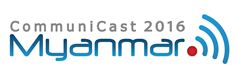 CommuniCast Myanmar 2016 logo
