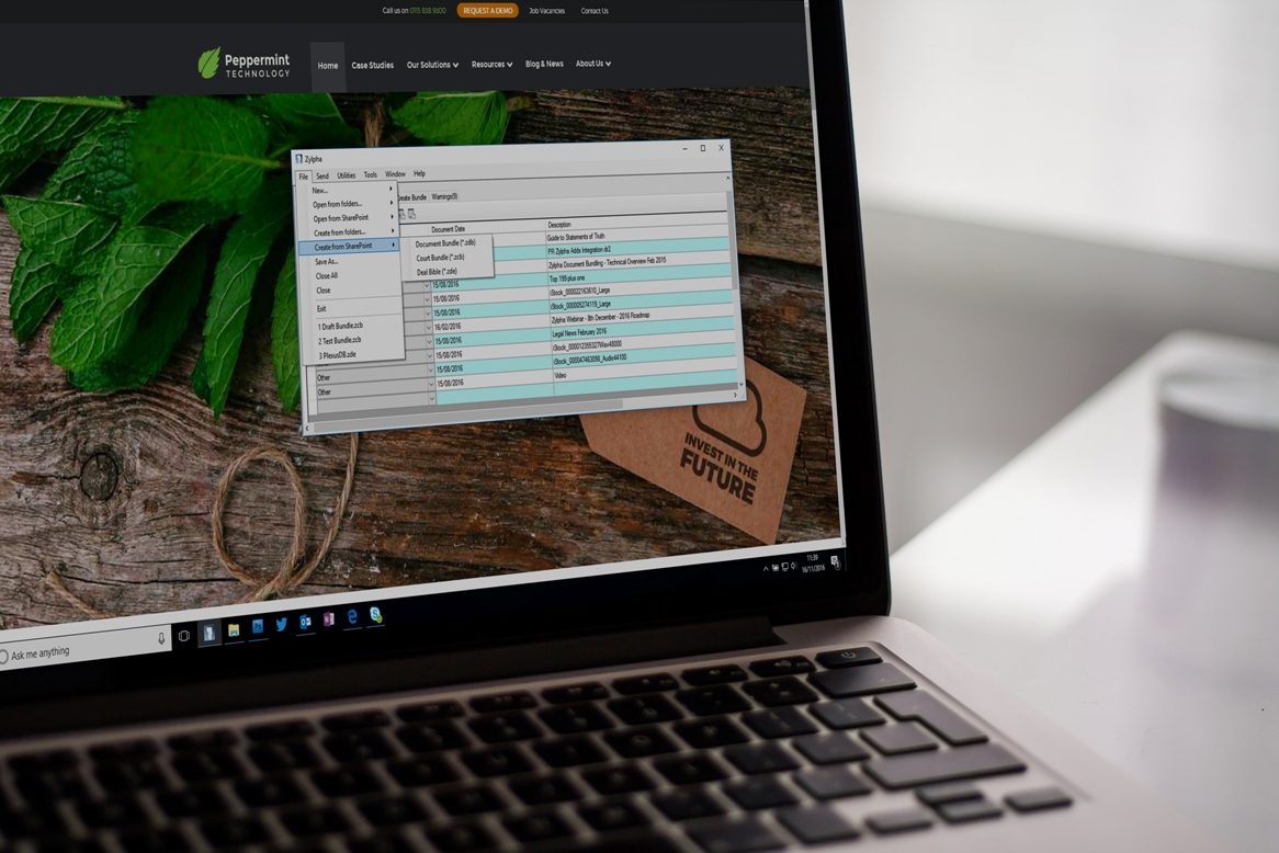 Peppermint’s partnership with Zylpha eliminates repetitive manual legal processing tasks Peppermint’s partnership with Zylpha eliminates repetitive manual legal processing tasks