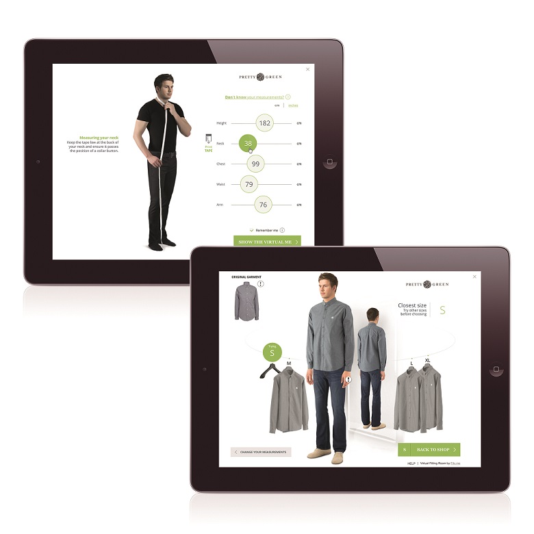 Pretty Green Virtual Fitting Room Pretty Green Virtual Fitting Room