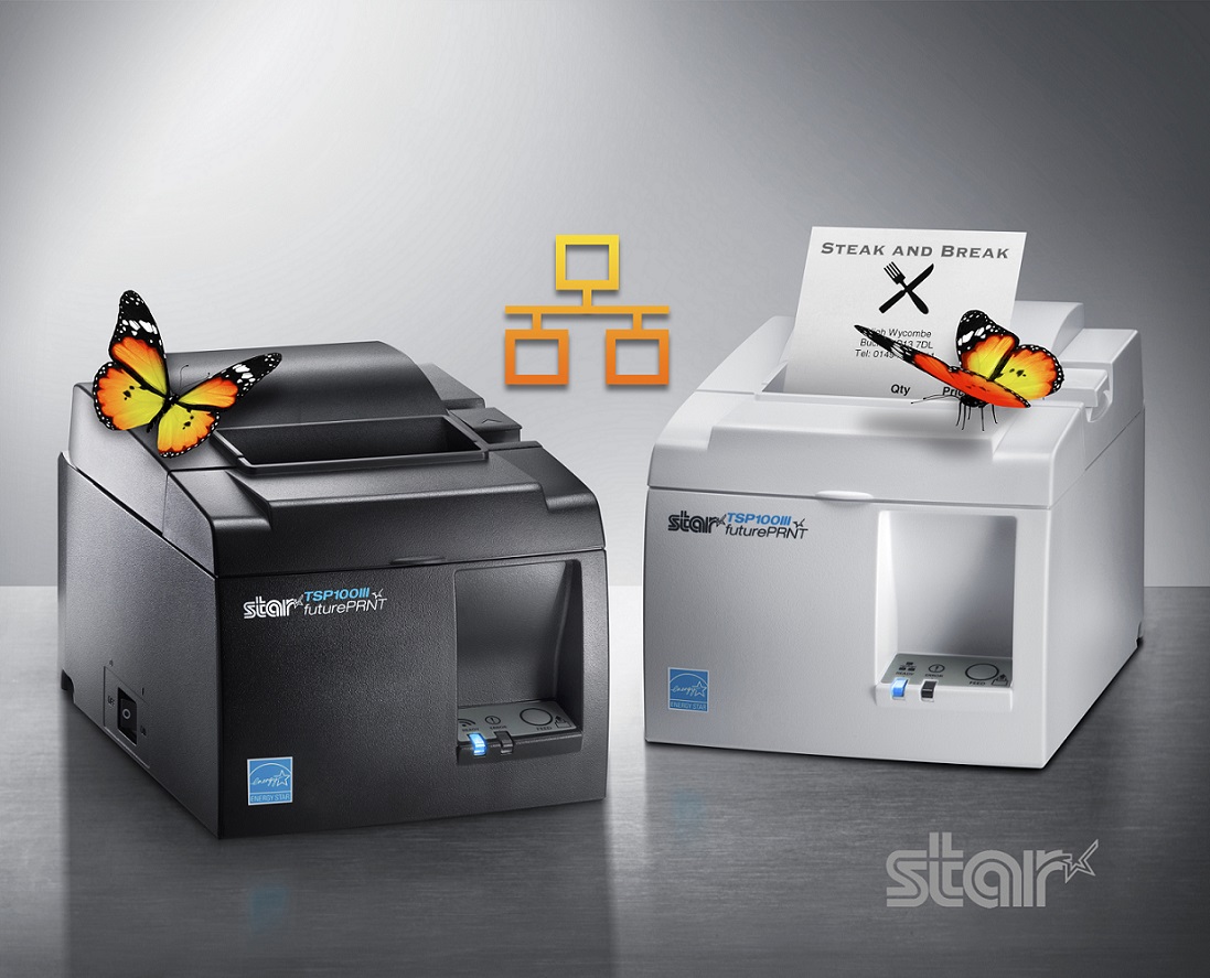 New, feature-rich TSP143III LAN Ethernet printer from Star Micronics offers High Print Speed, Digital Receipting and all Accessories in the Box New, feature-rich TSP143III LAN Ethernet printer from Star Micronics offers High Print Speed, Digital Receipting and all Accessories in the Box