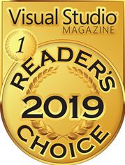 Visual Studio Magazine Reader's Choice Awards - Gold Visual Studio Magazine Reader's Choice Awards - Gold