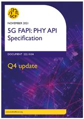 5G FAPI PHY API 5G FAPI PHY API