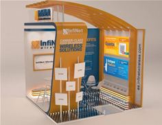 The InfiNet Wireless Andicom booth 2018 The InfiNet Wireless Andicom booth 2018