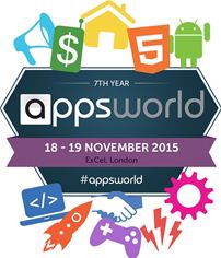 Apps World London logo Apps World London logo