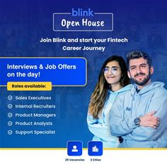 Blink Recruitment promotion