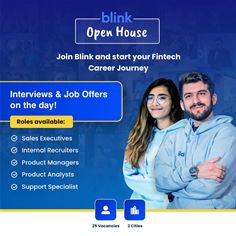 Blink Recruitment promotion Blink Recruitment promotion