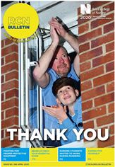 Bulletin April issue cover Bulletin April issue cover