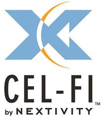 Cel-Fi by Nextivity logo Cel-Fi by Nextivity logo