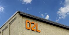D2L on a building D2L on a building