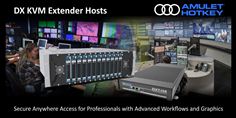 Amulet Hotkey DX KVM Extender Host Deployments Amulet Hotkey DX KVM Extender Host Deployments