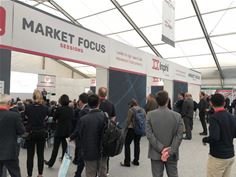 Crowds at the ECOC 2019 Market Focus sessions Crowds at the ECOC 2019 Market Focus sessions