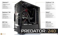 EK-Predator 240 Features EK-Predator 240 Features