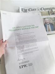 Clare Champion with EPIC Open Letter - full