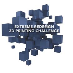 Extreme Redesign 3D Printing Challenge logo Extreme Redesign 3D Printing Challenge logo
