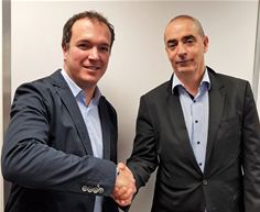 Fabien Garcia, Regional Sales Director for France and Morocco at Cambium Networks, with Zouhir EL KAMEL, CEO of Config Fabien Garcia, Regional Sales Director for France and Morocco at Cambium Networks, with Zouhir EL KAMEL, CEO of Config