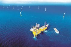 The company's fully equipped, marine base located offshore The company's fully equipped, marine base located offshore