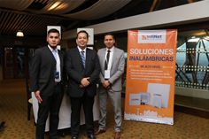 InfiNet Wireless representatives at the event InfiNet Wireless representatives at the event