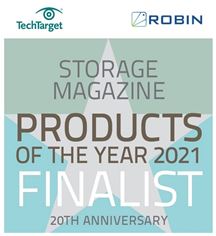 Robin.io selected as finalist of the annual Products of the Year Awards by TechTarget's Storage Magazine and SearchStorage Robin.io selected as finalist of the annual Products of the Year Awards by TechTarget's Storage Magazine and SearchStorage