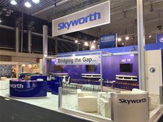 Skyworth Digital's stand at IBC 2016 Skyworth Digital's stand at IBC 2016
