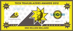 Tech Trailblazers Awards million dollar note Tech Trailblazers Awards million dollar note