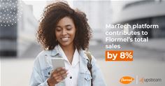 Upstream contribute to Flormel's total sales by 8%