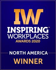 Inspiring Workplaces Awards 2020 North America Winner Inspiring Workplaces Awards 2020 North America Winner