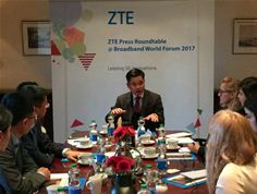 Mr. Xiao Ming, SVP of ZTE Corporation, at BBWF Mr. Xiao Ming, SVP of ZTE Corporation, at BBWF
