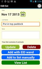 Animal group management app Animal group management app