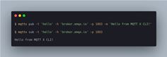MQTT X CLI MQTT X CLI
