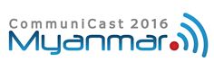CommuniCast Myanmar 2016 logo CommuniCast Myanmar 2016 logo
