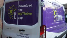 Thrive Homes' Van Thrive Homes' Van