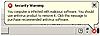 Rogue Security Software - taskbar warning