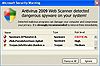 Rogue Security Software - popup security warning