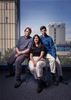 L-R Phillip Kemlo, Ariane Gomes, Josh Blight - Cofounders of Baseimmune  © Brendan Foster Photography med