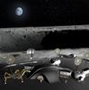 3D printed moon base SinterHab