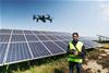 ANAFI Thermal drone at SolarFarm