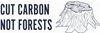 Cut Carbon Not Forests logo