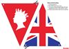 Union Jack bunting template