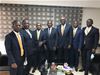 The General Manager of Capital Banking Solutions’ office at Abidjan, Mr. Georges N’Guessan with the team of BDT