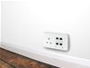 Power Ethernet Socket - in wall view