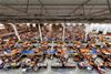 AUTODOC warehouse in Szczecin: The employees at the logistics facility in Szczecin were extremely busy, as sales already exceeded 600 million euros at the end of the third quarter.<p> <i>Copyright: AUTODOC, Photographer: Dirk Dehmel</i>