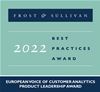 SANDSIV awarded 2022 Product Leader in European VoC Industry by Frost & Sullivan