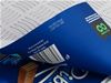 UV laser coding on mono-material flexible film