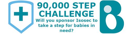isosec | isosec ltd. take on the 90,000 challenge for bliss baby charity